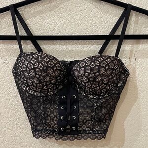 Victoria's Secret Black Lace Bra